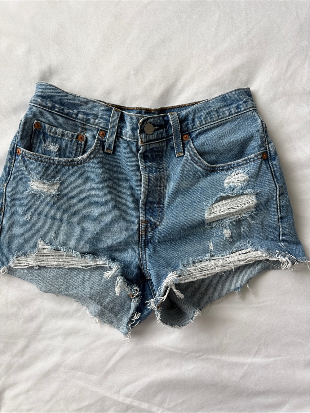 Levi’s 501 denim shorts